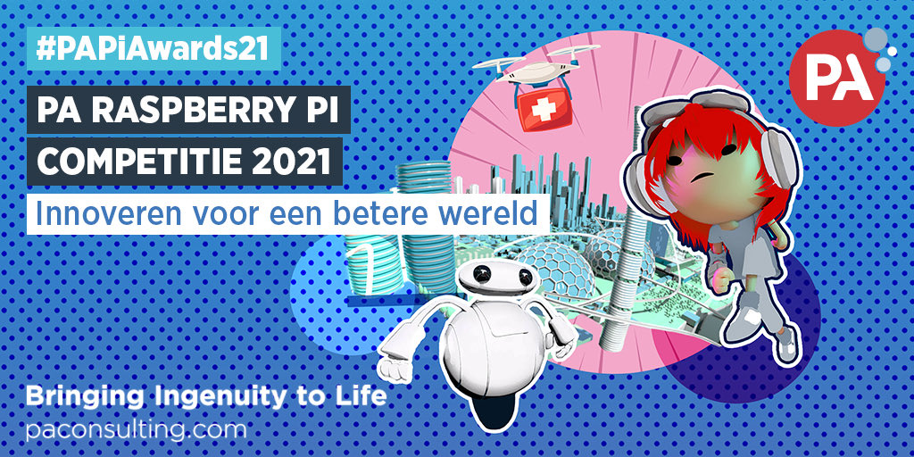 HouseofDigital_'s tweet photo. 3e Raspberry Pi Competitie zoekt schoolteams! Jongeren maken kennis met technologie én ontwikkelen 21stC Skills. Deelnemende jongeren verrassen telkens weer met hun #vindingrijkheid #samen https://t.co/Mkzyo0auXm https://t.co/yVTIGN2HF3
