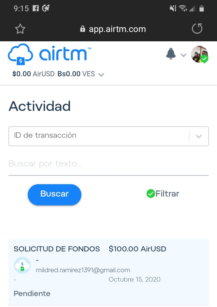 Mildred41709949's tweet photo. @Presidencia_VE Buenos días en mi caso si me cayó el segundo pago pero nunca me cayó a mi cuenta y mucho que me ayudó el primer pago como se hace hay le voy a mandar el estado de cuenta y como aparece en la cuenta de airtm en que me pueden ayudar a resolver mi caso https://t.co/7IRiZJnT44