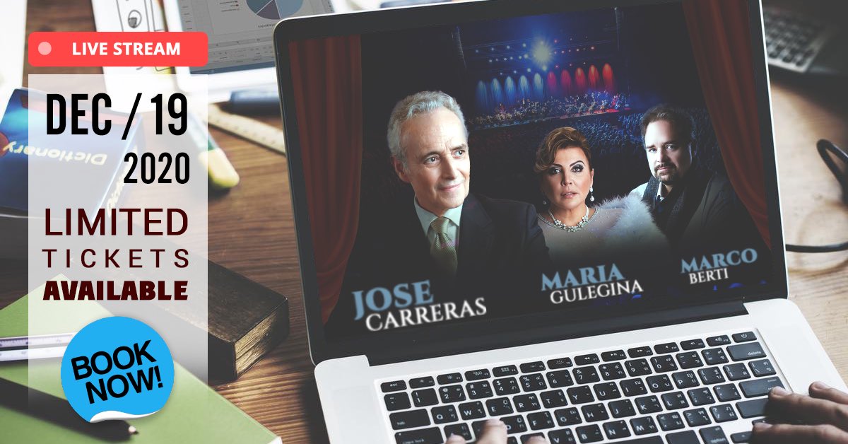 360ofOpera's tweet image. ✨Join us on Dec 19 for 𝓞𝓹𝓮𝓻𝓪 𝓭’𝓐𝓶𝓸𝓻𝓮 ~ a show presenting favorite opera scenes &amp;amp; arias featuring stars like José Carreras, Maria Guleghina &amp;amp; Marco Berti. The Sofia Opera &amp;amp; Ballet Orchestra and Choir will be conducted live by David Giménez. ✨

liveopera.net/360ofopera