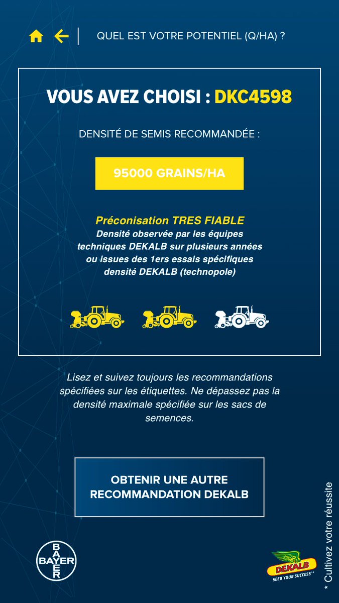 Préparer dès à présent vos semis de maïs avec l’application 3D <a href="/DEKALB_FR/">DEKALB-FieldView by Bayer France</a> 

dekalb.fr/appli3d