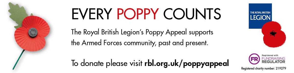 ImpulseEng's tweet image. Here at Impulse we are proud to support all our armed services and we thank them for their service and sacrifice.
Please join us by supporting the Royal British Leigion this Poppy day.
#PoppyAppeal #poppy #WeWillRememberThem
