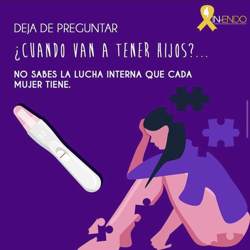 Dejemos de preguntar no sabemos la lucha interna de cada quien. <a href="/in_endo/">in_endo</a> 
#endometriosis