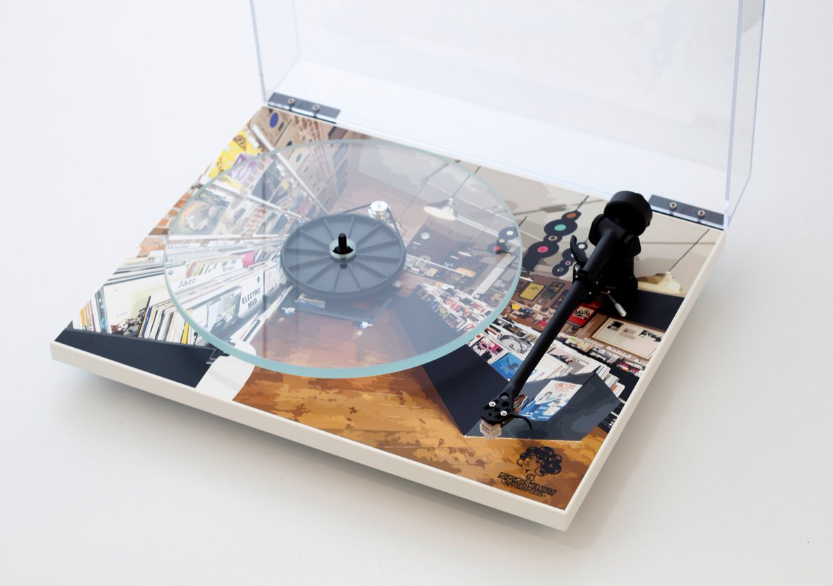 RegaResearch's tweet photo. Massive congratulations to @andyjohnston17 our winner of this years @RSDUK competition. Here is your bespoke prize #Planar2 turntable based on @81renshaw the store you voted as the best record shop in the UK! #win #rega #RSD20 #congratulations #vinyl 👏👏👏 https://t.co/63jSCpdO0g