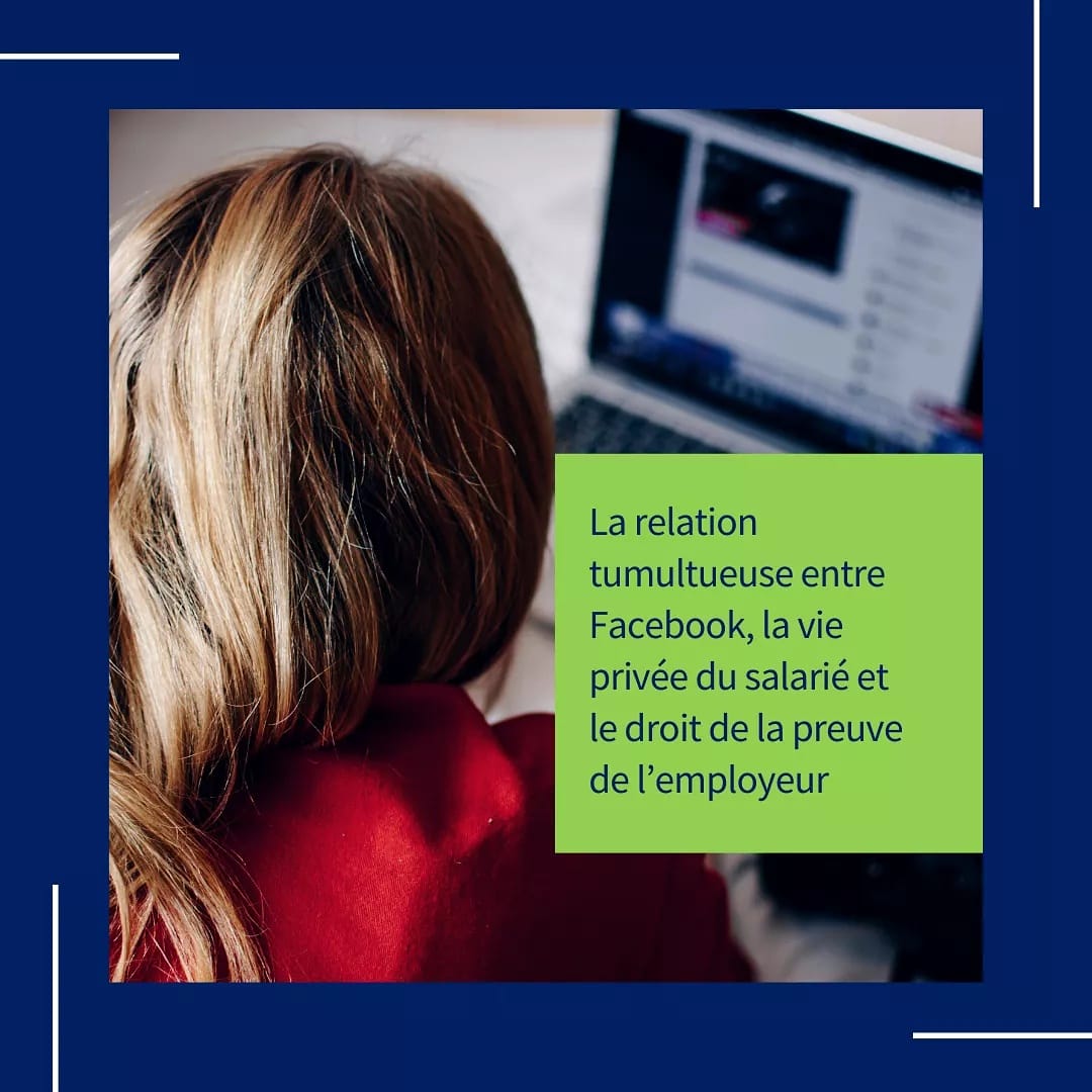 [La relation tumultueuse entre Facebook, la vie privée du salarié et le droit de la preuve de l’employeur]
actualitesdudroit.fr/browse/social/…
#Facebook #Vieprivé #Droit #Technologie #Entreprise