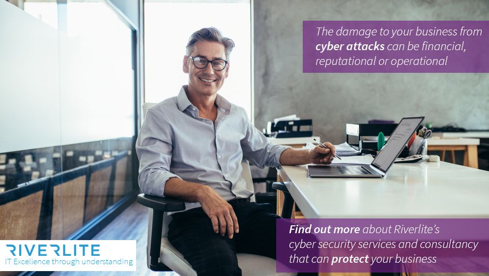 The damage to your business from Cyber attacks can be financial, reputational or operational. Find out about Riverlite's #Cybersecurity and consultancy that can protect your business buff.ly/37ZIK8H