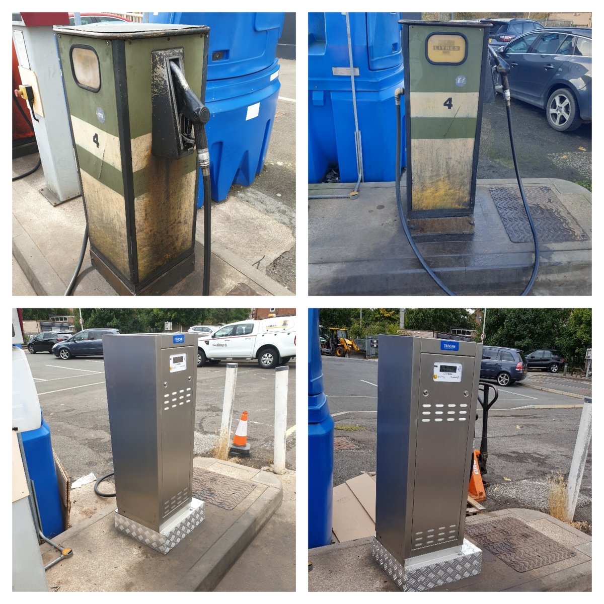 Here <a href="/TheTriscanGroup/">The Triscan Group</a> we had a phone call saying their ronco compact 8/8 #pump had failed. Within a week we had installed a new #Pumptronics Zeon mono 70LPM pump. #FuellingTheNation bit.ly/30kQkUW