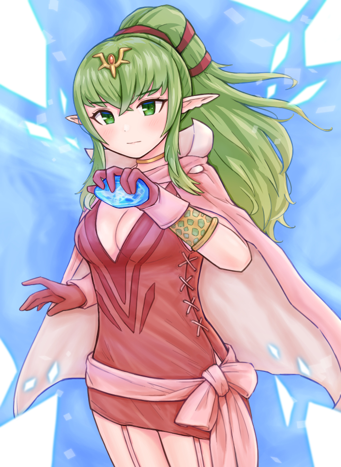 tiki_(adult)_(fire_emblem) ,チキ(ファイアーエムブレム) 「FE覚醒のチキ 」|くたびれのイラスト
