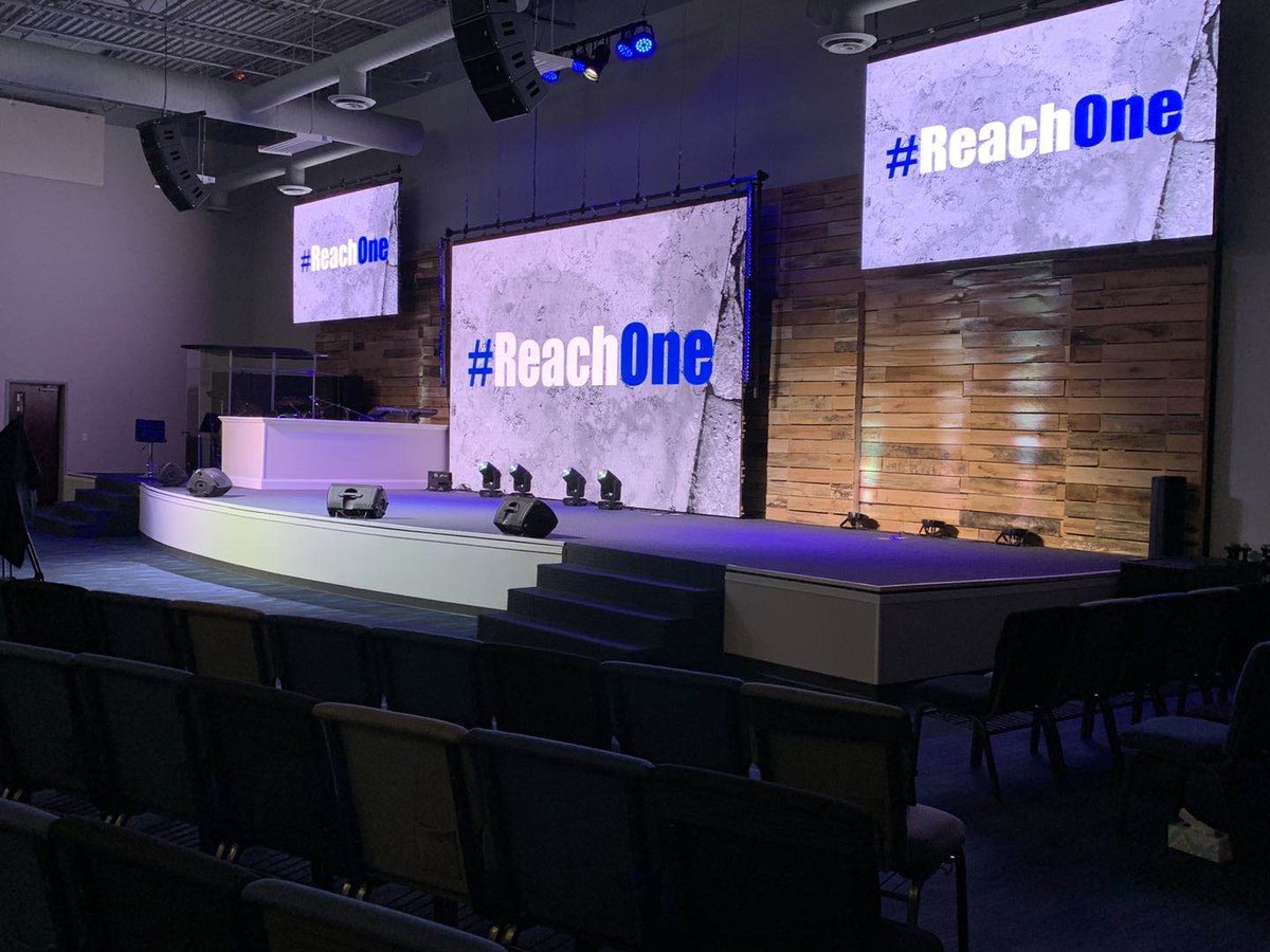 Done ✅ 
Thanks for the customer re-share some events photos with us 🤝🤝
Eachinled Forwin Series Indoor P3.91mm LED Panel for Church ⛪️ in 🇺🇸!  A brilliant install all round !
#rentalled #avproduction #eventpro #stageevents #churchevents #ledpanel #led #forwinseries #eachinled