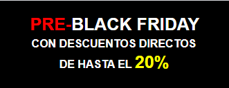 ¡𝐏𝐑𝐄-𝐁𝐋𝐀𝐂𝐊 𝐅𝐑𝐈𝐃𝐀𝐘 𝐞𝐧 <a href="/AcerosHispania/">Aceros de Hispania</a> !

Aprovéchate y llévate productos con descuentos de hasta el 𝟐𝟎% 

* Promoción válida hasta el día del #BlackFriday o hasta fin de existencias.

aceros-de-hispania.com/infer.asp

#preblackfriday #DescuentosDirectos #airecomprimido