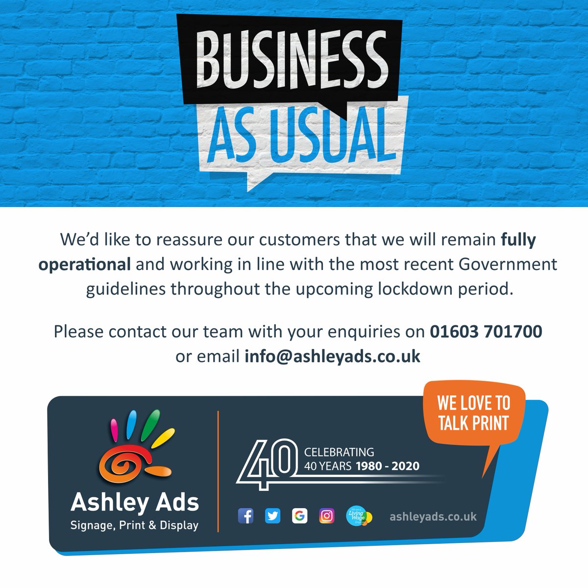 Ashley Signage, Print & Display tweet media