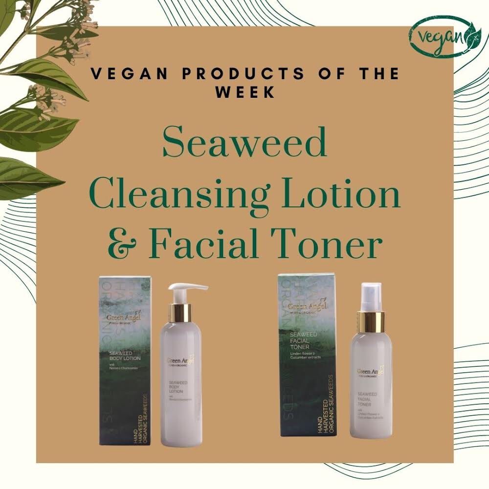 GreenAngelSkin's tweet photo. Vegan Products of the week 🌱🌱 
Green Angels Body Lotion nourishes and enriches the skin. It leaves the skin with the beautiful scent of Neroli and Chamomile.
Green Angels Facial Toner helps give it the hydration it needs. Helps lower the skins pH.  #vegan #shoplocal #buyirish https://t.co/jOdcOJFciP