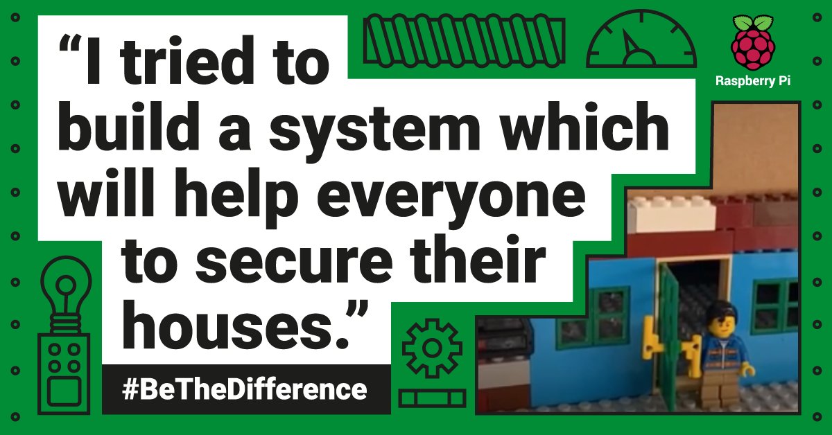 Raspberry_Pi's tweet image. Future engineer Abhiy wants to protect families &amp;amp; their homes, so he created Burglar Buster, a house alarm system:
👉youtu.be/AdwyHXrD70M👀

Solving real-world problems is integral to engineering — Abhiy&apos;s project is a perfect example of this!

#BeTheDifference #RealRoleModels
