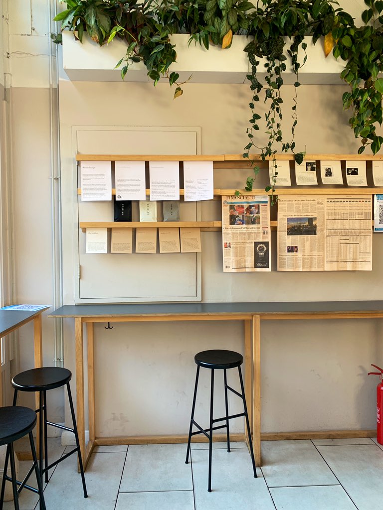 Day off work today so I’m doing a little pre-lockdown coffee tour, starting with <a href="/rosslyncoffee/">Rosslyn Coffee</a> for a perfect piccolo and some beans. They’ll still be open for takeaway from tomorrow. This is my review from 2018: doubleskinnymacchiato.com/2018/11/rossly…