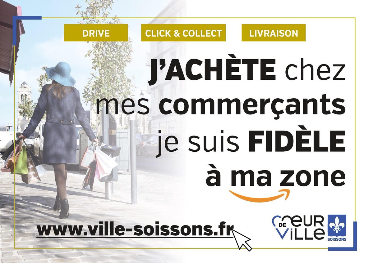 A #soissons on n’oppose pas l’ouverture des #commerces de proximité à la #santé, On s’adapte ! #Drive, #ClickAndCollect, #livraison , ville-soissons.fr/economie-emplo… #achatresponsable #commercedeproximite #ensembletousresponsablefaceauvirus