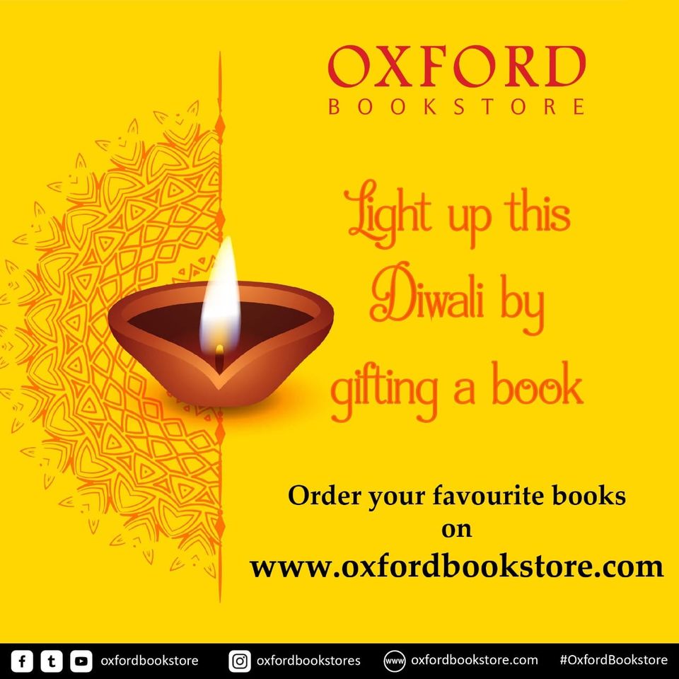 oxfordbookstore's tweet photo. Light up this Diwali by gifting a book to your loved ones.
Order your favourite books on https://t.co/kXgYRdDIrA and get them delivered at your doorstep.
#StayHomeReadABook #DiwaliGift #HappyDiwali #Books #OxfordBookstore #ApeejayGroup https://t.co/cZNtfVZvt2