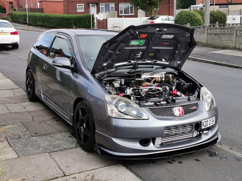 TuningBa's tweet photo. Honda Ep3 Type R got remapped to stage 2, this will run faster than it usually did! From 310bhp-460bhp which shows an increase of 150bhp! https://t.co/H6bKFEevKf