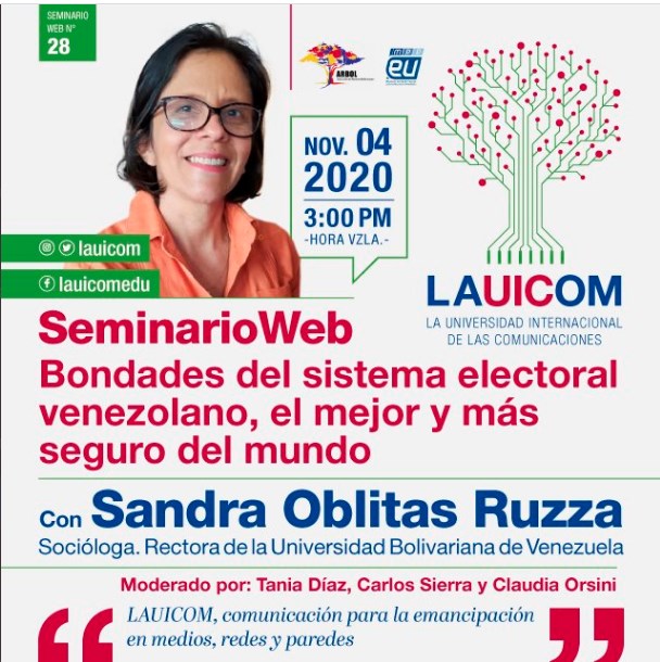 guerrillaobtruj's tweet photo. #04Nov 
#GuerrillaObrera 
#HaciaUnaNuevaAN
#VenVamosJuntos

#Hoy 3pm, Te invitamos a participar en el SEMINARIO WEB DE LA UICOM... 

¡Regístrate y obtén tu certificado!

@NicolasMaduro
@eduardopiate2
@EdgarBlanco_VE  
@MinTrabajoVE 
@Mpppst_Vmetl https://t.co/pcccwNZnxe