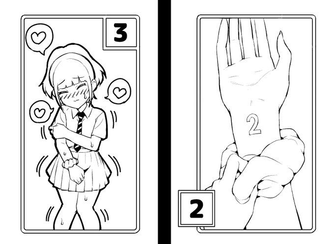 解説用に作ったデフォルメキャラです。三等身難しい。 