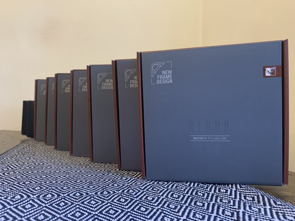 RupertStamp's tweet image. Over £100 on.. case fans? Anything for a silent build I guess🤦🏻‍♂️ @Noctua_at