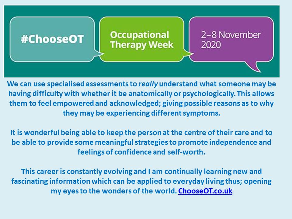 mpftcld's tweet photo. I love being an Occupational Therapist because...
#mpftnhs #mpftcld https://t.co/1do0WrKOgs