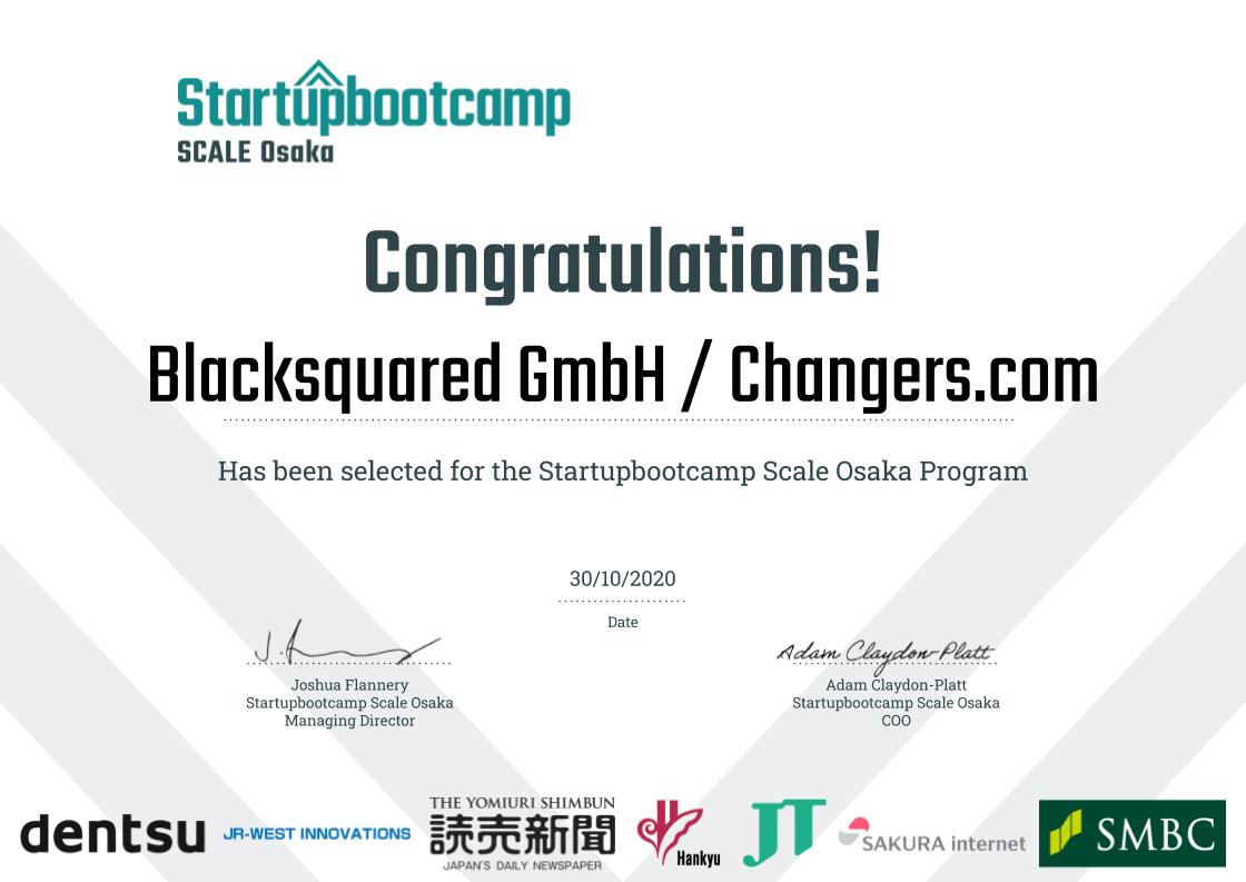 ChangersCom's tweet photo. Wahooo! Changers is one of the 10 selected startups. Out of 550 applications we made it happen. Totally excited and thrilled to start our PoCs with the corporate partners. Thanks @SBCScaleOsaka team for the great opportunity!
#scaletojapan #climatechange #gamification #SDGs https://t.co/5uydr95sib