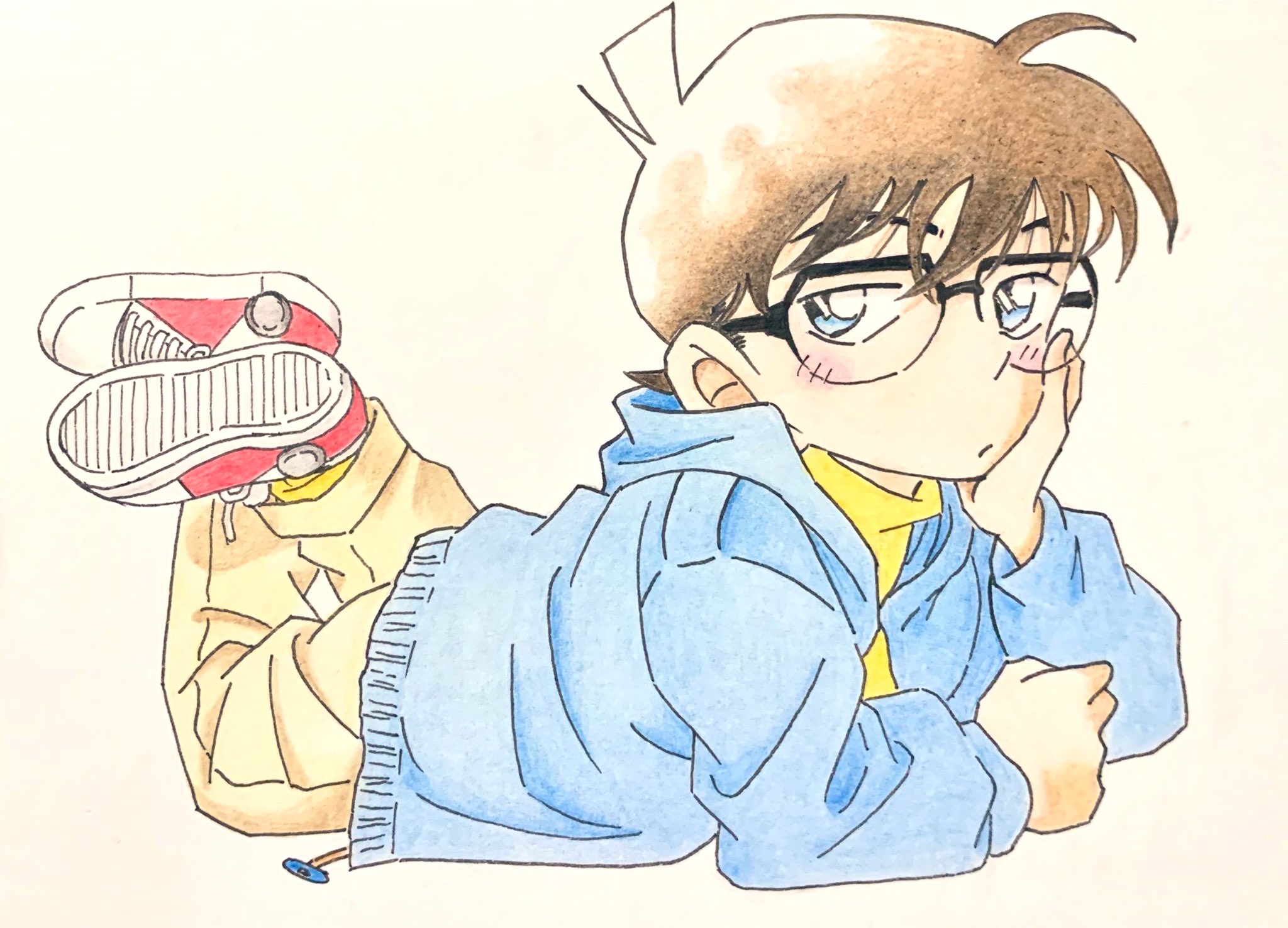 イラスト垢 ყơƙaŋ 何か可愛いコナンくん 名探偵コナン 名探偵コナンイラスト 青山剛昌先生 江戸川コナン ツンデレな顔 模写 模写イラスト ファーバーカステル色鉛筆 T Co Ny4trttbqb Twitter イラスト垢 ყơƙaŋ 何か可愛いコナンくん 名探偵コナン 名探偵コナンイラスト 青山剛昌先生 江戸川コナン ツンデレな顔 模写 模写イラスト ファーバーカステル色鉛筆 T Co Ny4trttbqb Twitter