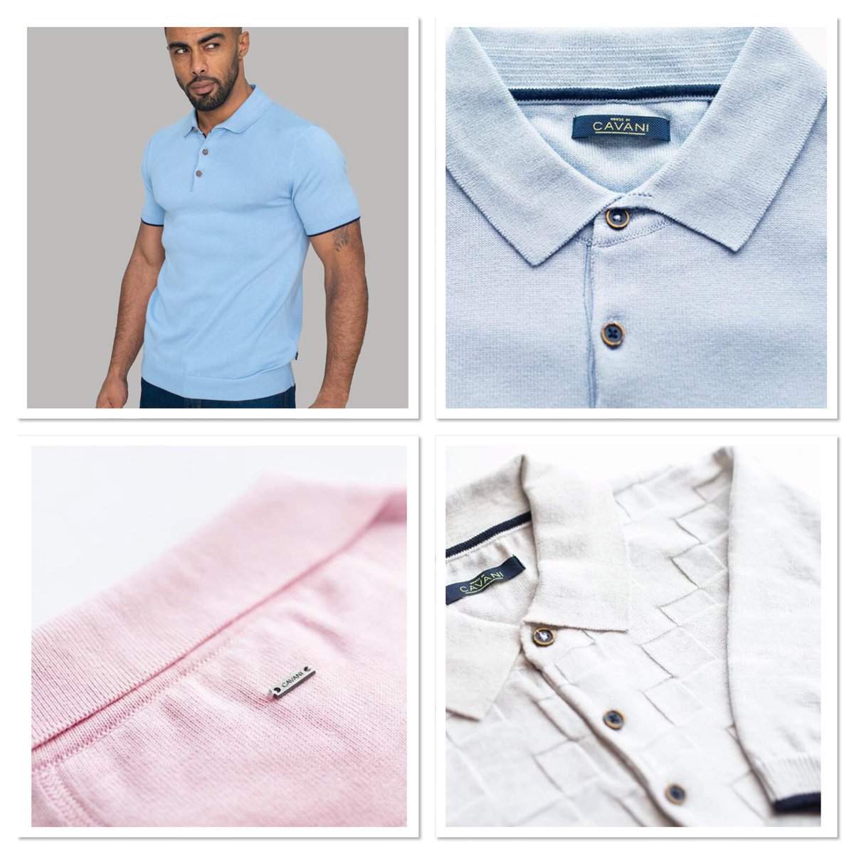 YorkshireMens's tweet photo. Quality polo shirts in store now. Delivery available. Contact us for more information @houseofcavani #shoplocal #supportlocal https://t.co/Tsvkr6ypTH