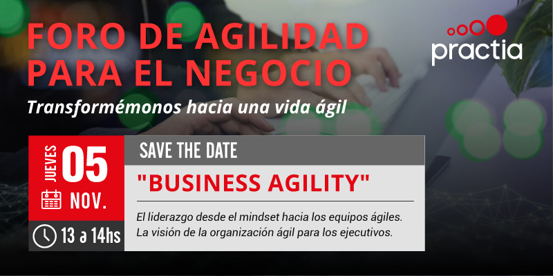 PractiaGlobal's tweet photo. #ForoDeAgilidad
AGILIDAD PARA EL NEGOCIO
El liderazgo desde el mindset hacia los equipos ágiles y la visión de la organización ágil para los ejecutivos.
Inscripción: https://t.co/CDxaWeeVs8
#Practia #Agile #Agile2020 #businessgrowth #webinar https://t.co/OmPeLNlqeU