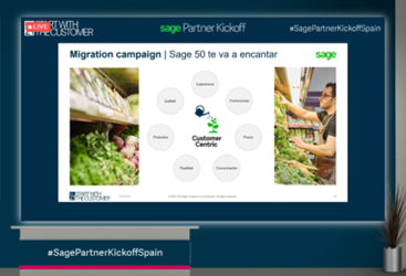 JuanGR's tweet photo. Total foco en el cliente @nuria_serra #sage50 #SagePartnerKickoffSpain @SageSpain https://t.co/mWcdgSZ4Dx