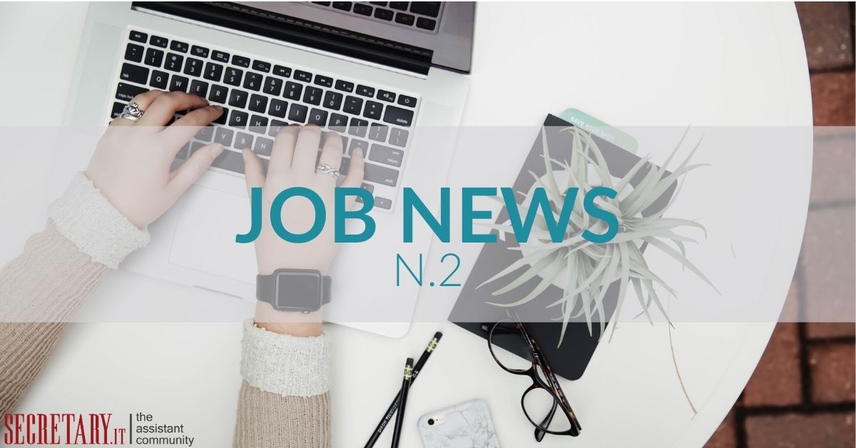 Buongiorno #Community!

📰 Vi comunichiamo che sul nostro blog è appena uscita la nostra seconda #JobNews. Secondo voi quale sarà il tema di oggi? Fatecelo sapere nei commenti 👇

Trovate l'articolo a questo link: bit.ly/3jVWbZL

#SecretaryPower #JobNews