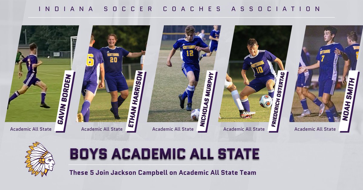 Congratulations to Gavin Borden, Ethan Harrison, Nic Murphy, Freiderich Ostertag &amp; Noah Smith on joining Jackson Campbell on the ISCA Boys Academic All State Team!