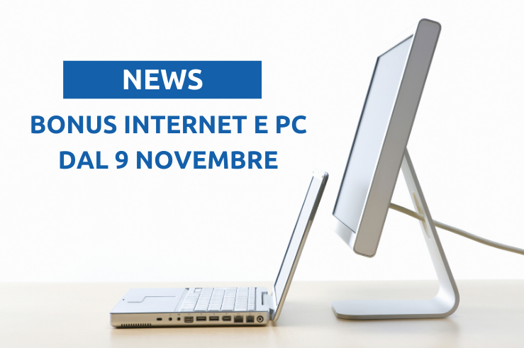 selectra_net's tweet photo. 📣𝗨𝗹𝘁𝗶𝗺𝗲 𝗻𝗼𝘃𝗶𝘁𝗮̀: 𝗱𝗮𝗹 𝟵 𝗻𝗼𝘃𝗲𝗺𝗯𝗿𝗲 partirà ufficialmente la procedura per ottenere il #Bonus #Internet e #Pc valido fino a 500€! Tieniti pronto e ripassa la nostra #guida per capire come riceverlo!

 https://t.co/kIF5ssRx5L

#bonus #bonusinternet #bonuspc https://t.co/v6bRYMufDN