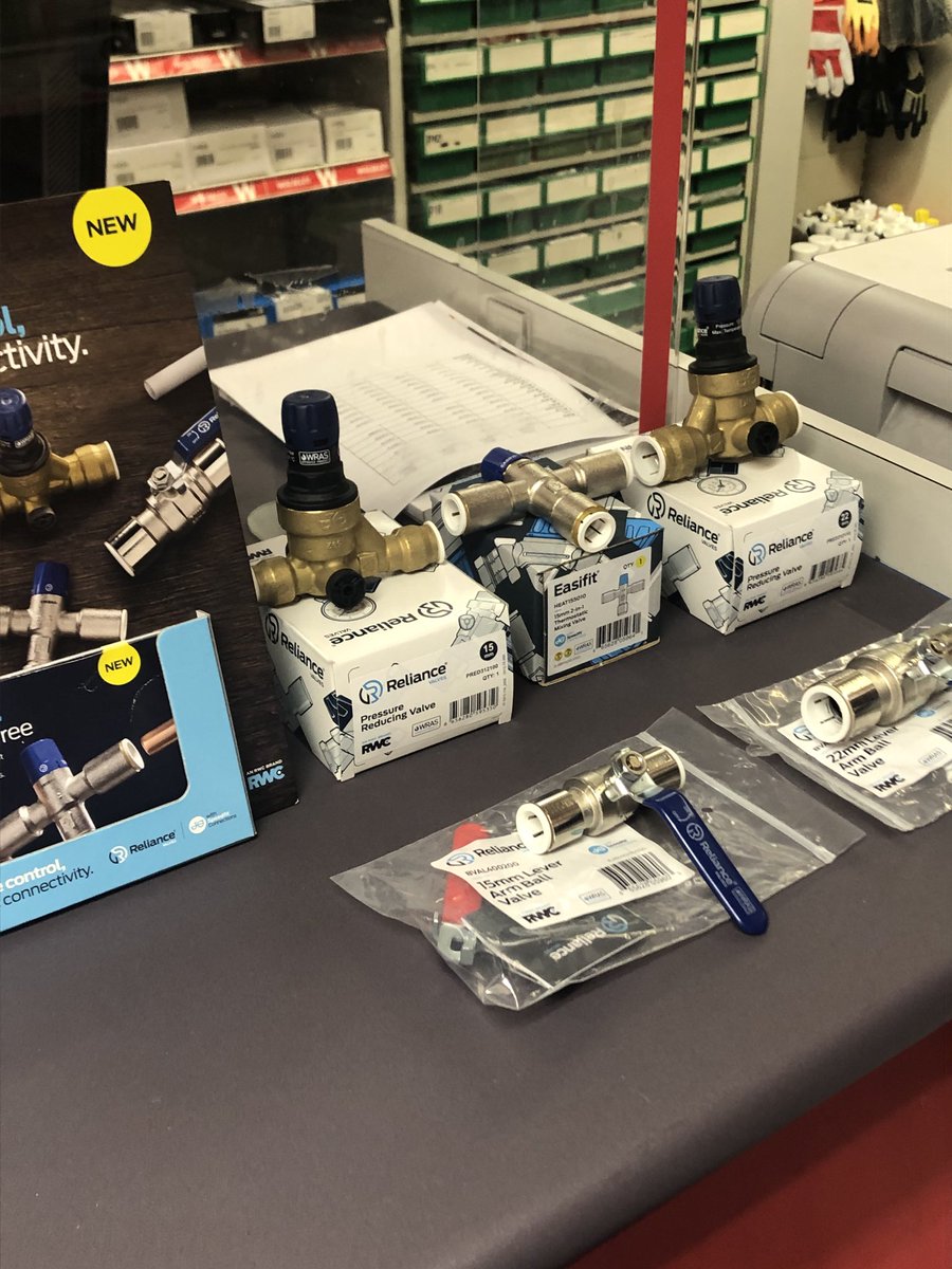 Wolseley Arnold’s new stock has arrived!, call in and check out our new range of RWC Valves with Speedfit connections, they have the full range in stock! ⁦@WolseleyUK⁩ ⁦<a href="/RWCglobal/">RWC Global</a>⁩ ⁦<a href="/RWCUK/">Reliance Valves</a>⁩