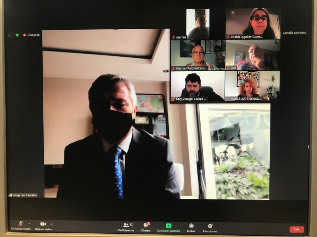 malagaimfe's tweet photo. Inmersos en un nuevo #NetworkingIMFE  esta mañana con  @Vincci_Hoteles como anfitrión virtual...Gracias!!! https://t.co/PACE8ibosN