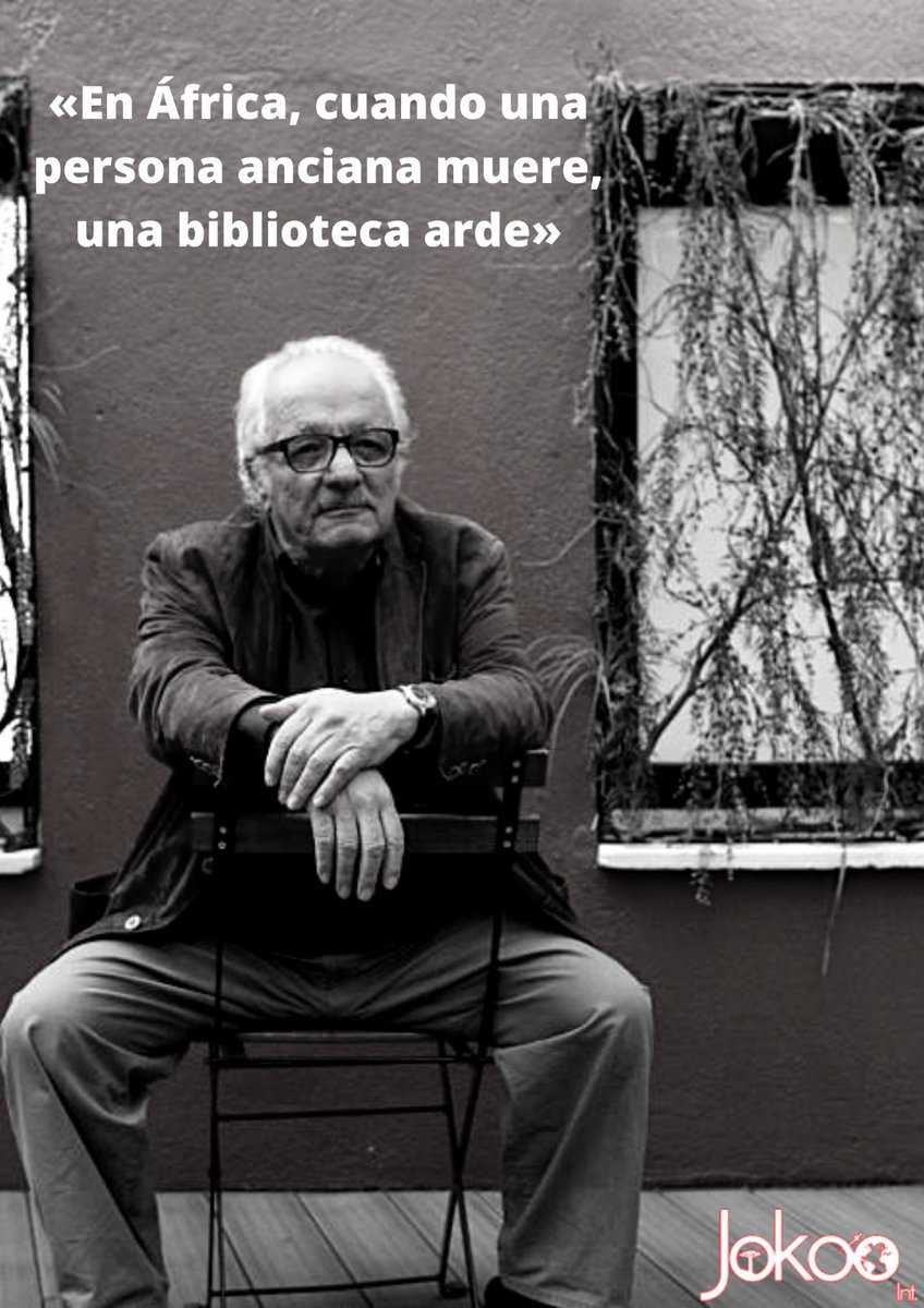 JokooInt's tweet image. Proverbio y sabiduría africana en nuestro humilde homenaje a Javier Reverte, quien a través de su trilogía sobre #Africa nos fue metiendo hace muchos años el gusanillo sobre el continente que tan bien nos ha acogido.