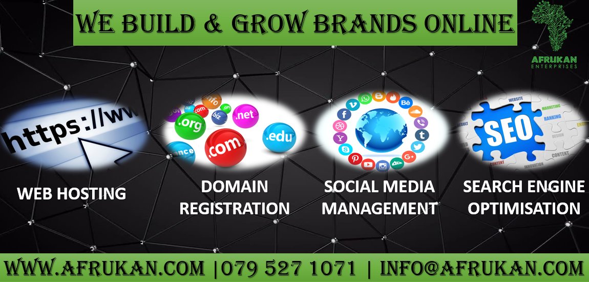 Afrukan_Digital's tweet photo. Is your business looking into driving traffic, engagement, conversions and revenue? Our innovative and passionate team is ready to execute a strategy and campaign that best fits your business goals🙂 

Enquire on: 010 753 2448/079 527 1071 or email: info@afrukan.com 

#Afrukan https://t.co/h4gEiQeayQ