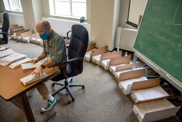#Wisconsin Election Officials Say Vote Counting Will Take Longer This Year. 

With record-breaking numbers of absentee ballots to tally, Wisconsin election officials are warning voters that reporting election results this year may take a little longer and look a little different.