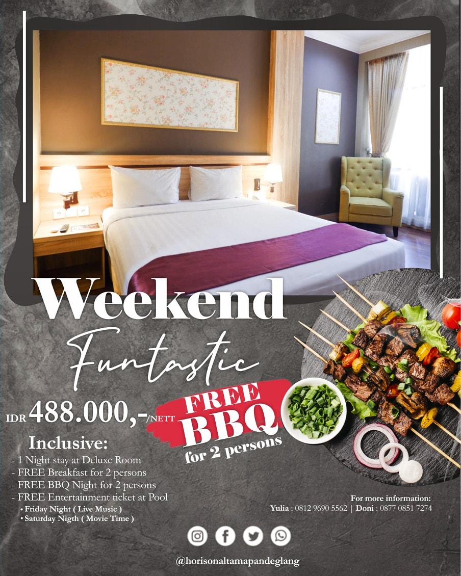 Promo #WeekendFuntastic @horisonaltama