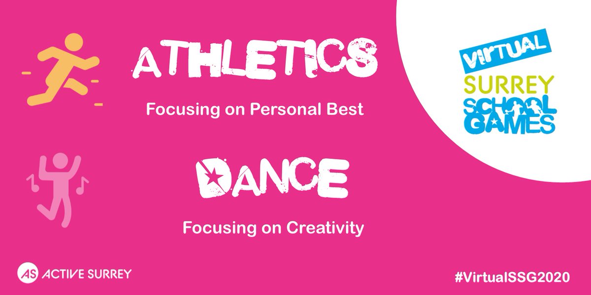 ActiveSchoolsAS's tweet photo. Exciting news๐.The #VirtualSSG2020 has two new activities that have just launched! #Dance brought to you by @Star_Steppers and #Athletics. Get involved, be active & let us know how youโre getting on https://t.co/9ueKP9n6u2. #BackToSchoolGames #VirtualCompetition @YourSchoolGames https://t.co/HpSxspfK3h