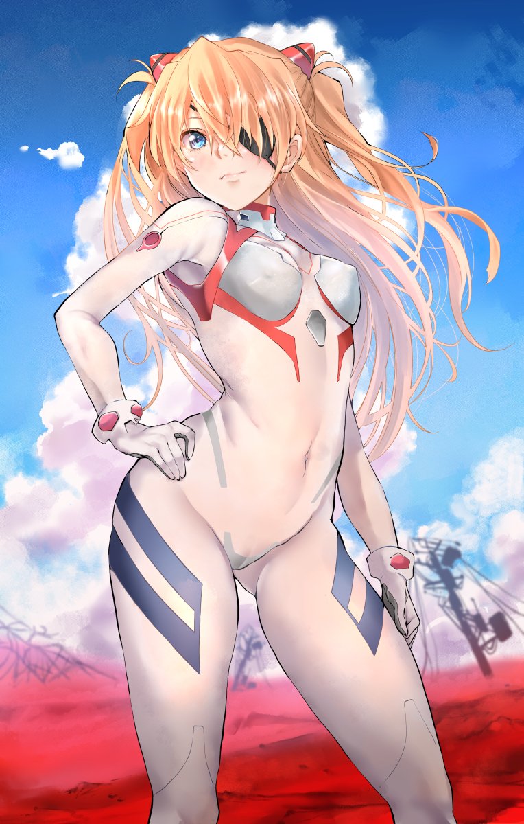 エヴァのアスカ
新プラグスーツ公開されたけど
設定じゃ白だけどきっと実際はこうやってぴっちりスケスケのうすうすなんだと思う。 