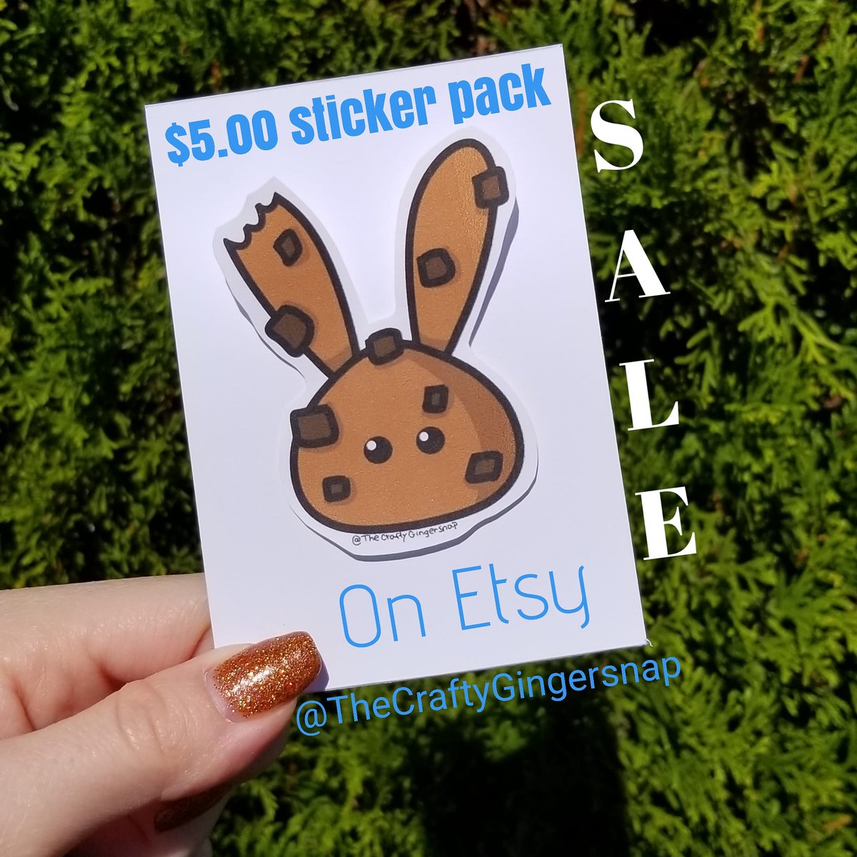 gingersnap_52's tweet photo. Need a cookie treat? How about my chocolate chip cookie bunny sticker! Link to my Etsy shop is in my bio.
#bunny #bunnysticker #chocolatechipcookies #etsy #etsyshop #etsyhandmade #stickershop #stickers #stickersforsale #sticker #stickeraddict #stickerartist #stickerpack #onsale https://t.co/VWOgtI70Qx