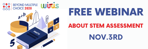 wiris_science's tweet photo. 📢 Join us at our #LiveWebinar about the Innovative Path and Strategies on #STEM Remote Assessment #TOMORROW November 3rd at 10:15 AM (EST).
#BeyondMultipleChoice

👉 Access to watch it!
https://t.co/pMzuMboTPE https://t.co/CWU85uvEWW