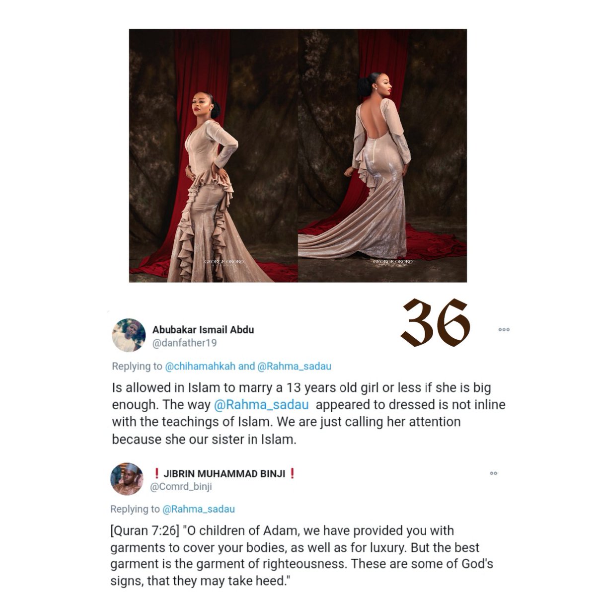 page36news's tweet image. Religious Fanatics Attack Actress, @Rahma_sadau, Over Posting Sexy Photos.

VISIT page36news.com