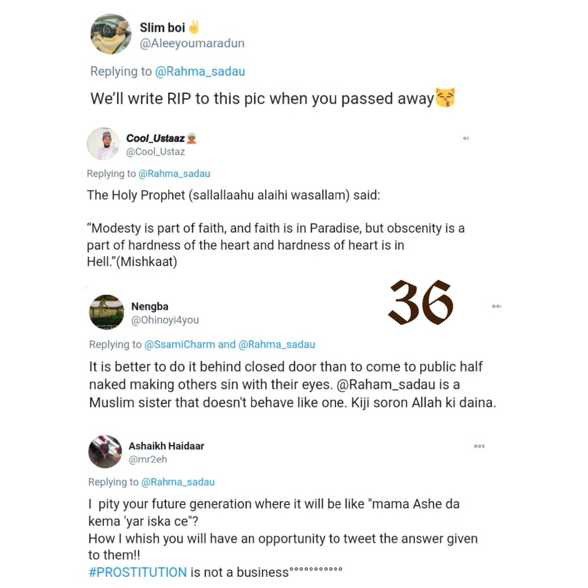 page36news's tweet image. Religious Fanatics Attack Actress, @Rahma_sadau, Over Posting Sexy Photos.

VISIT page36news.com