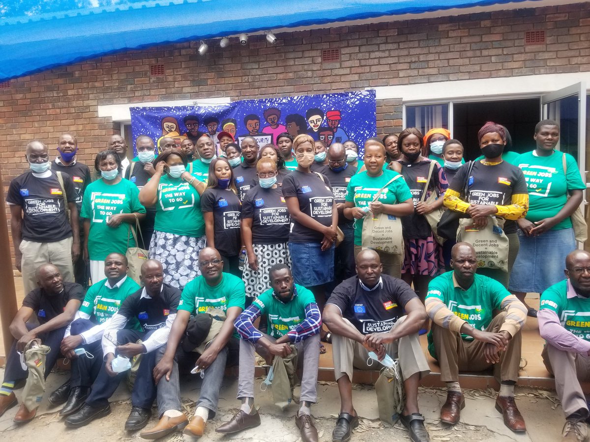 DecentWorkZim's tweet photo. Green jobs campaign regional launch #greenjobs  #climatechange @zcieazim  @ZctuZimbabwe @ledrizim https://t.co/Vf2vqHgD5X
