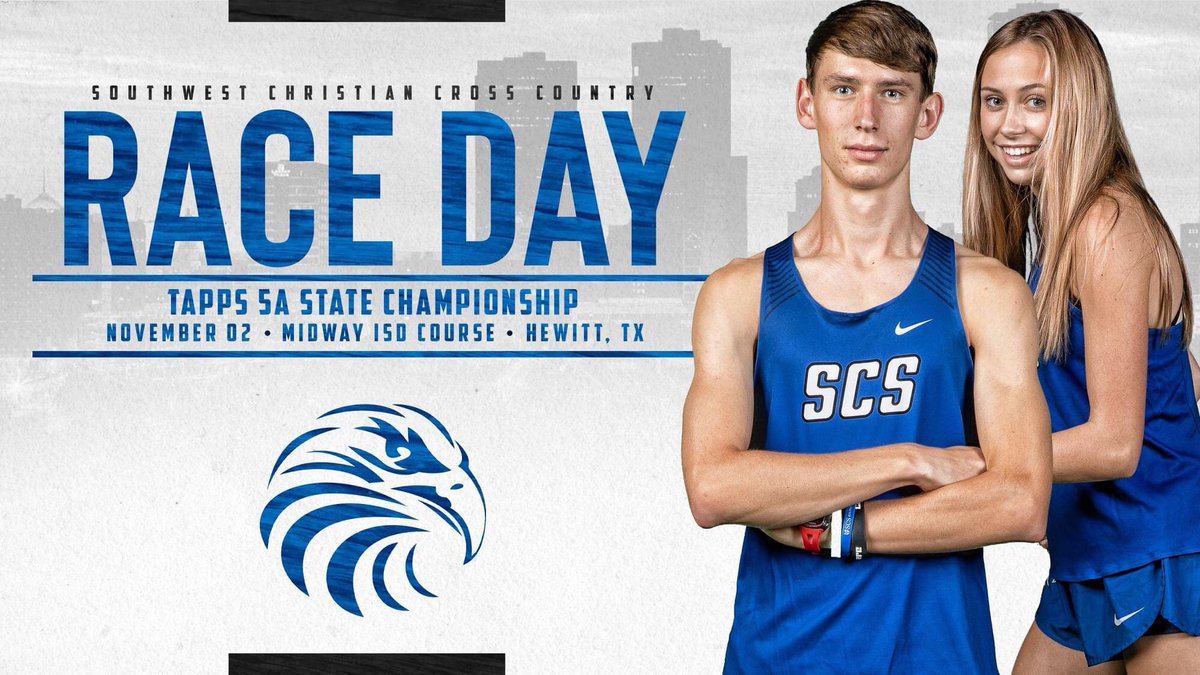 scs_athletics's tweet photo. π¦
π RACE DAY ππ¦
#SCSXC is in Hewitt, TX today as they compete for the TAPPS 5A State Championship!
Good luck Eagle XC & #TakeState
#EagleNation https://t.co/vWH08QM2E2