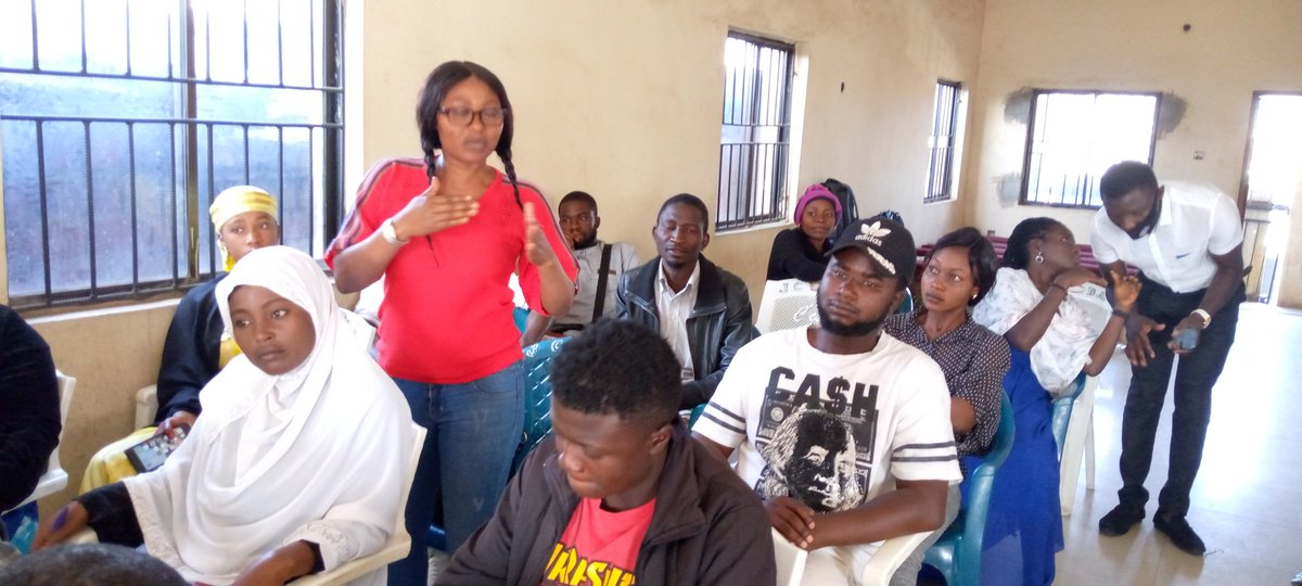 yiavha's tweet photo. ''Social activities have a way of bringing people of different background together"- Victoria Bitrus
A deliberations around strategies that will be useful in social cohesion
@UN4Youth @PLSPeaceAgency @peacedirect #faithplus #pluraliti https://t.co/p8Gzfjxj6L
