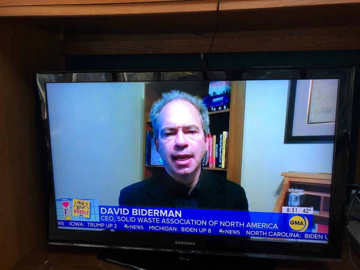 SWANA's tweet photo. What an exciting morning watching three amazing ladies from Athens-Clarke County! Here's a photo of their crew watching @GMA and @biderman on the segment! Thanks for those who tuned in! #MakeYourMonday https://t.co/yPZT8bYfSK