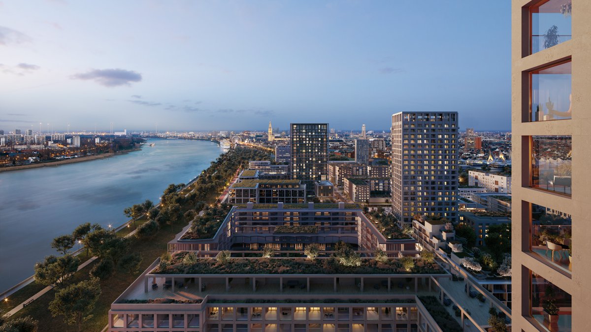 zoastudio's tweet photo. Did you miss our Belgian projects already? 🇧🇪 Look no further than our brand new images of the #NieuwZuid #masterplan. Expect more images soon on https://t.co/LcxCTFyJvb. #belgianarchitecture #architecture #architectuur #arkitektur #belgianrealestate https://t.co/UgumTqRUAk