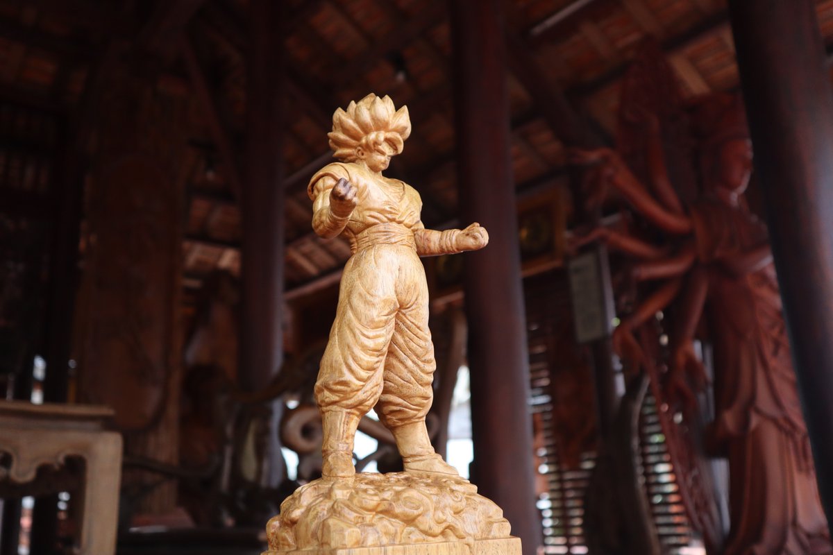 dwoodartstudio's tweet photo. "Power comes in response to a need, not a desire." 

Add this amazing GOKU Super Saiyan 2 wooden sculpture to your collection now by sending us a message or visit our website! #goku #dbz #dragonball #anime #art #myart #sculpture #3dart https://t.co/sLMAnCd1tL